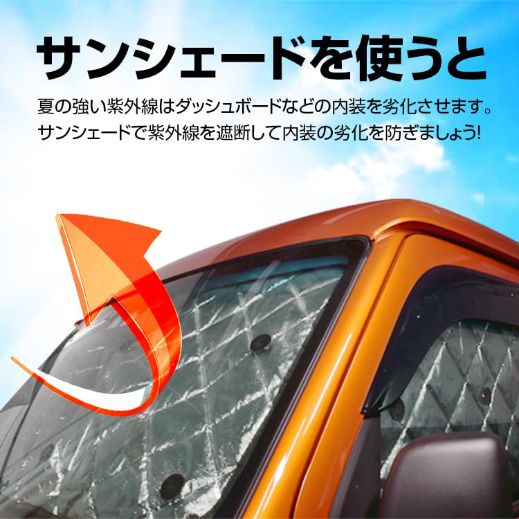 Amazon.co.jp: BMJAPAN N-BOX JF1 JF2 サンシェード 10枚セット 車